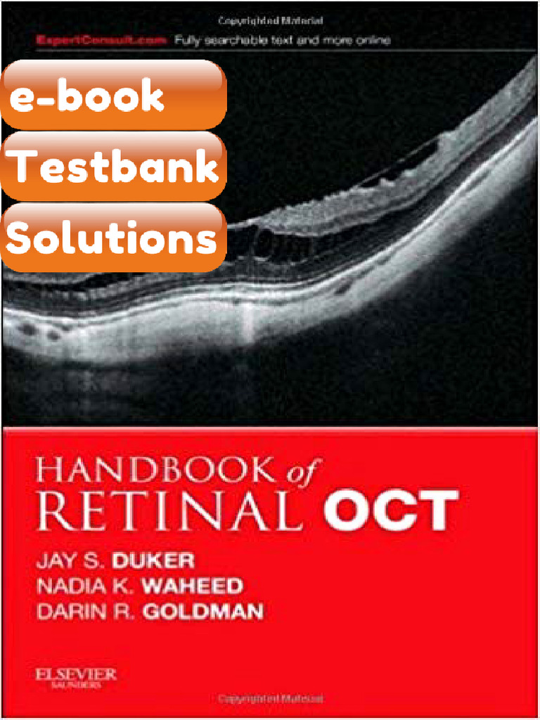 Testbank Handbook of Retinal OCT Optical Coherence Tomography by Jay S ...