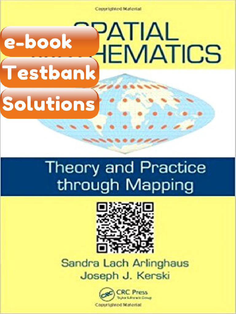 Testbank Spatial Mathematics Theory and Practice Through Mapping 1st ...