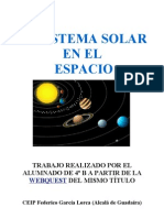 El Sistema Solar en El Espacio