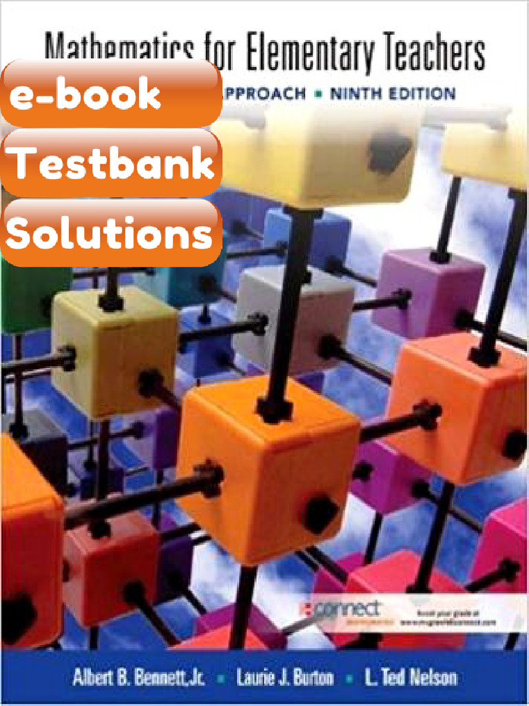 Testbank Mathematics For Elementary Teachers A Conceptual Approach 9th ...