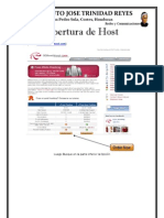 Apertura de Hosting Web