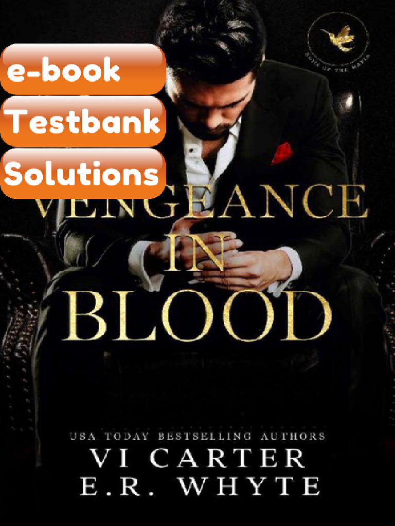 Testbank Vengeance in Blood Dark Mafia Romance Sos of the Mafia Book 1 ...