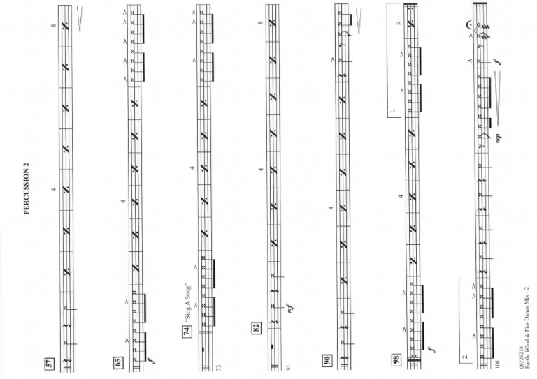 Percussion 2 Bld2 | PDF