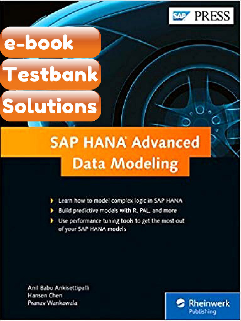 Testbank SAP HANA Advanced Data Modeling SAP PRESS by Anil Babu ...
