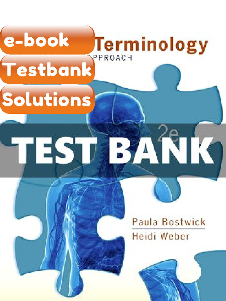Testbank Medical Terminology a Programmed Approach 2 Ed Bostwick ...