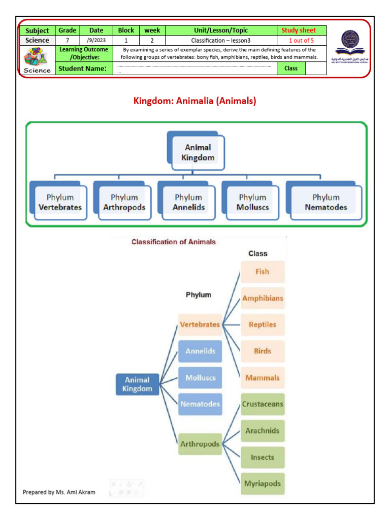 G7-Sci-B1-U1-L3 | PDF | Vertebrates | Amphibian