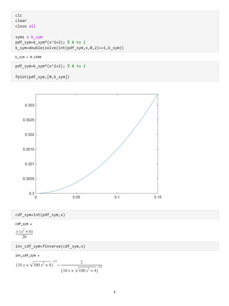 Inverse Cdf | PDF