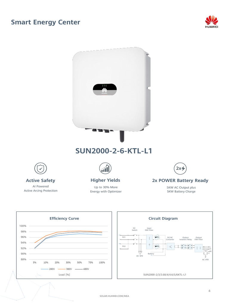Sun2000!2!6ktl l1 Datasheet | PDF | Manufactured Goods | Electrical ...