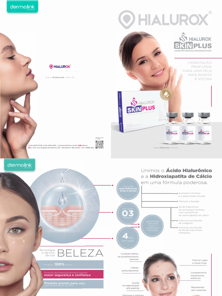 Dermalink - Hialurox - Skinplus2 | PDF