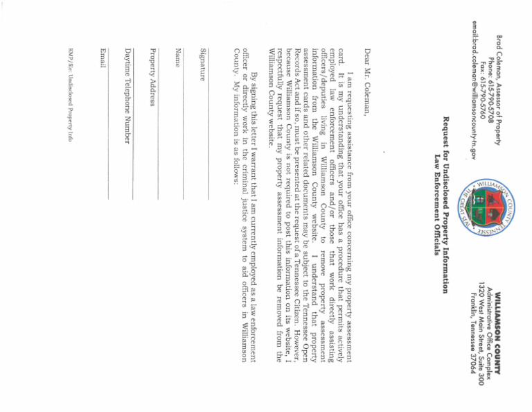 Undisclosed Form | PDF