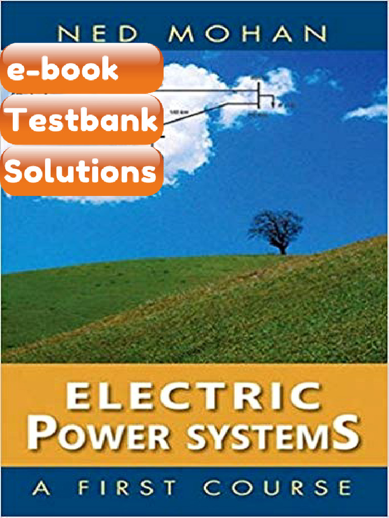 Testbank Electric Power Systems A First Course 1st Edition by Ned Mohan Download | PDF ...