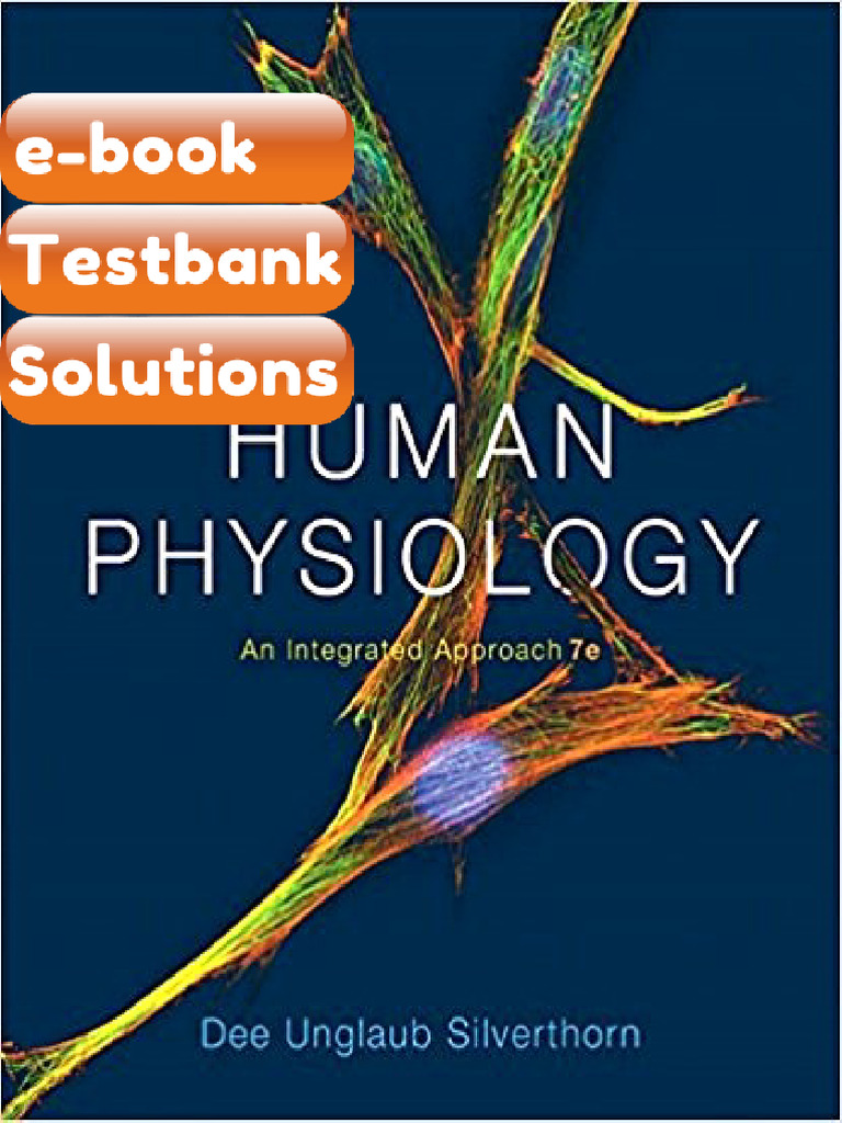 Testbank Human Physiology an Integrated Approach 7th Edition by ...