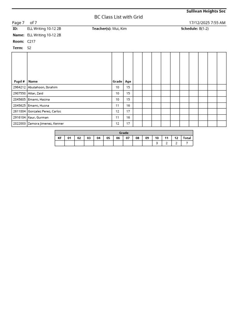 Mui Sem2 BlockB | PDF