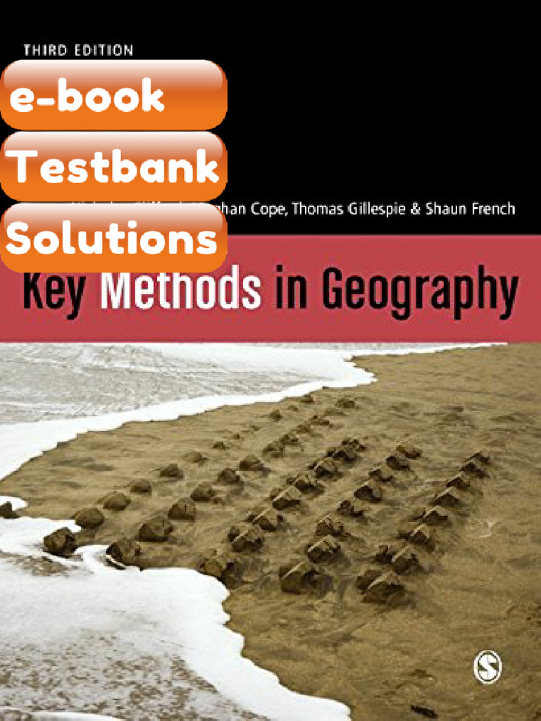 Testbank Key Methods in Geography 3rd Edition Fast Download | PDF ...