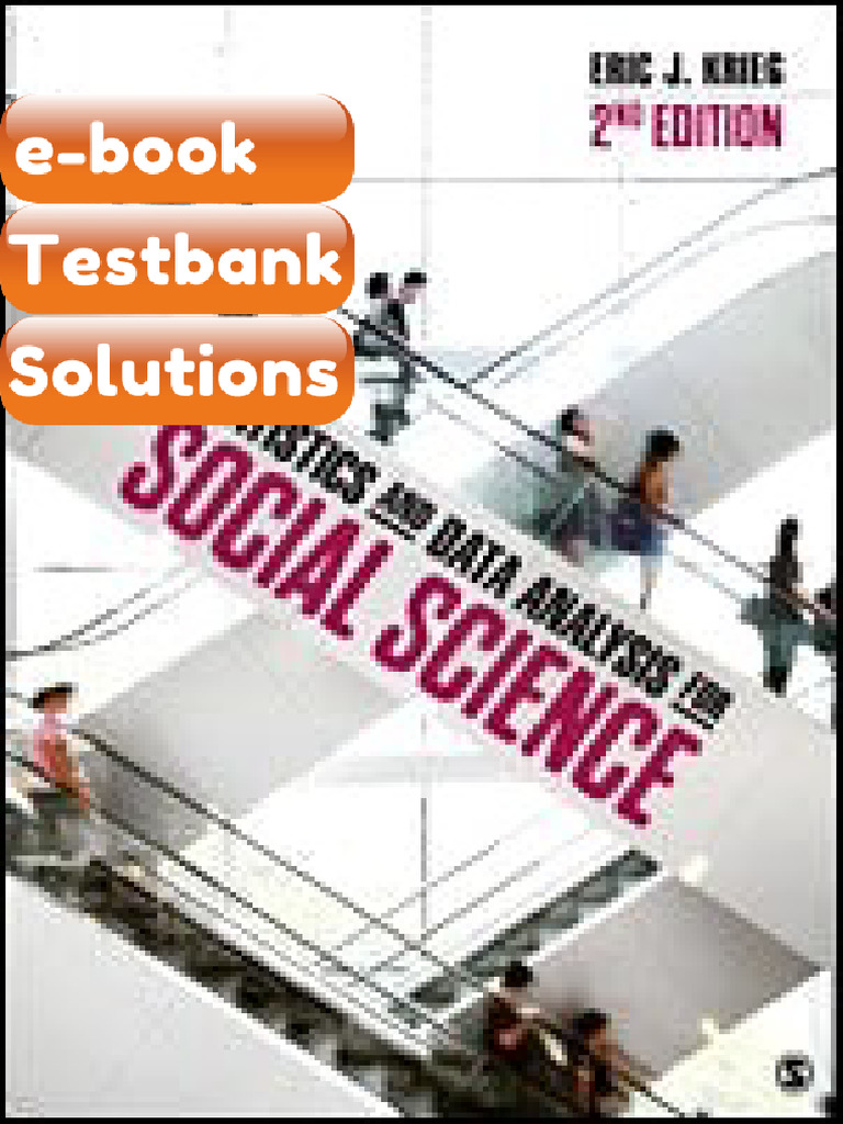 Testbank Statistics for Statistics and Data Analysis for Social Science ...