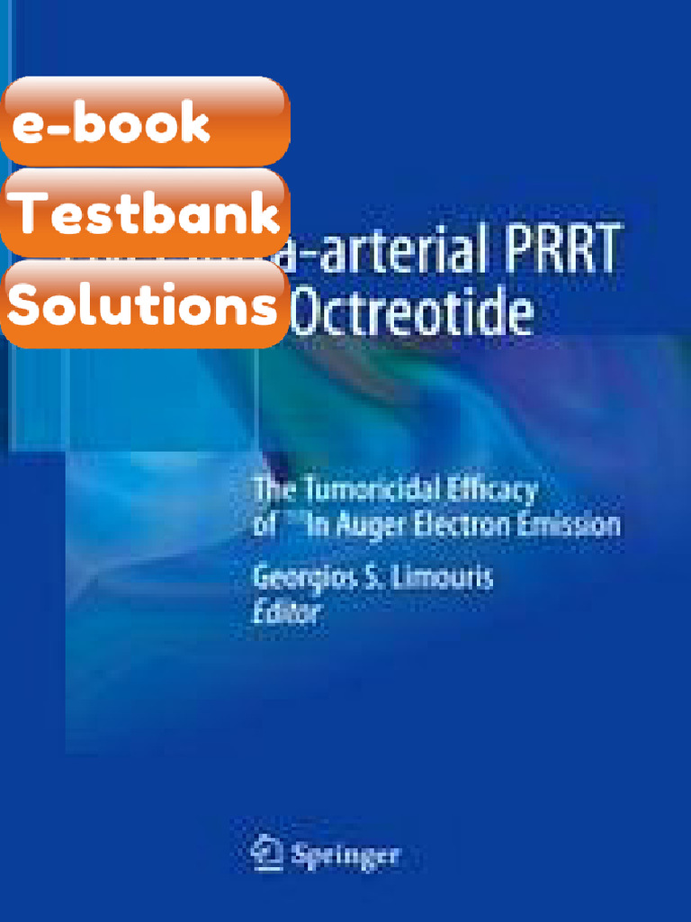 Testbank Liver Intraarterial PRRT With 111InOctreotide Download | PDF ...