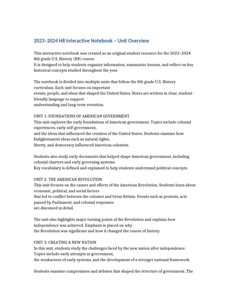 H8 Document 1 LONG | PDF