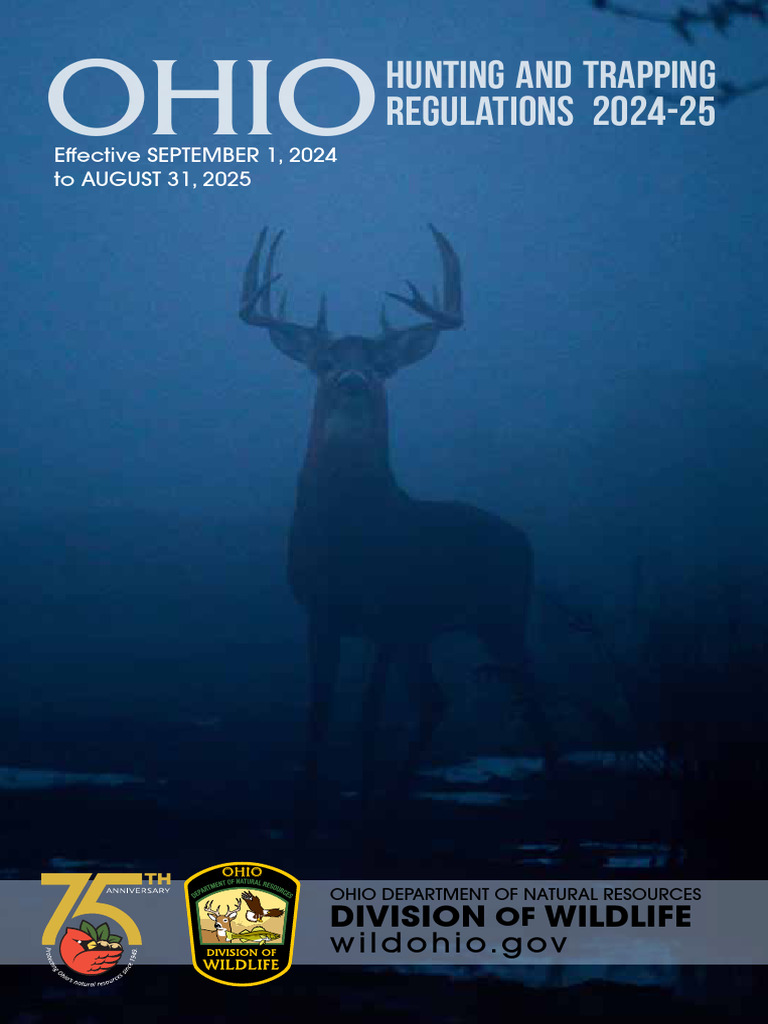 Ohio Hunting and Trapping Regulations ENGLISH | PDF | Hunting | Shotgun