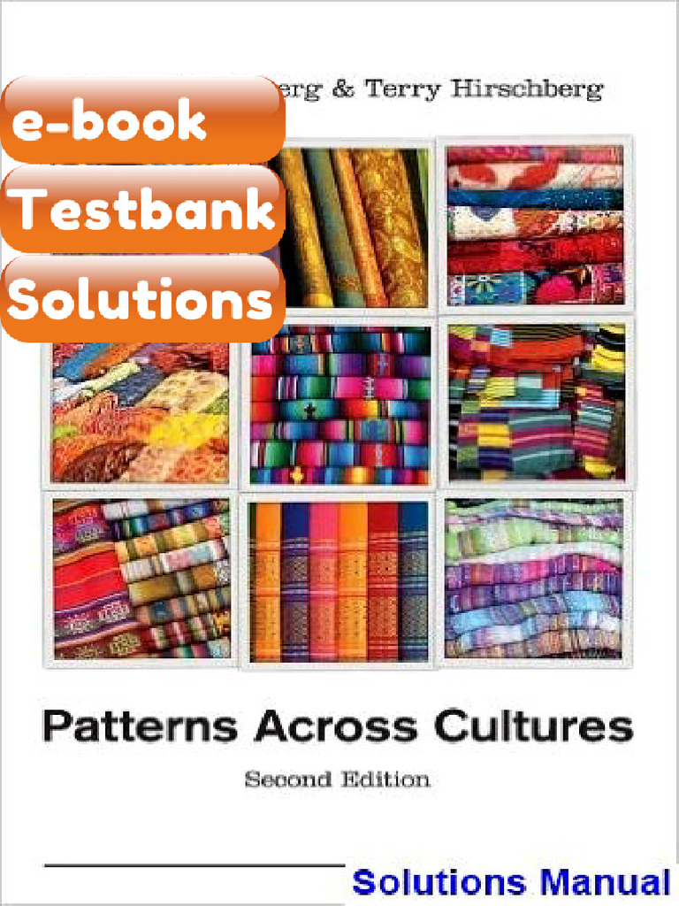 Testbank Patterns Across Cultures 2nd Edition Hirschberg E-book ...
