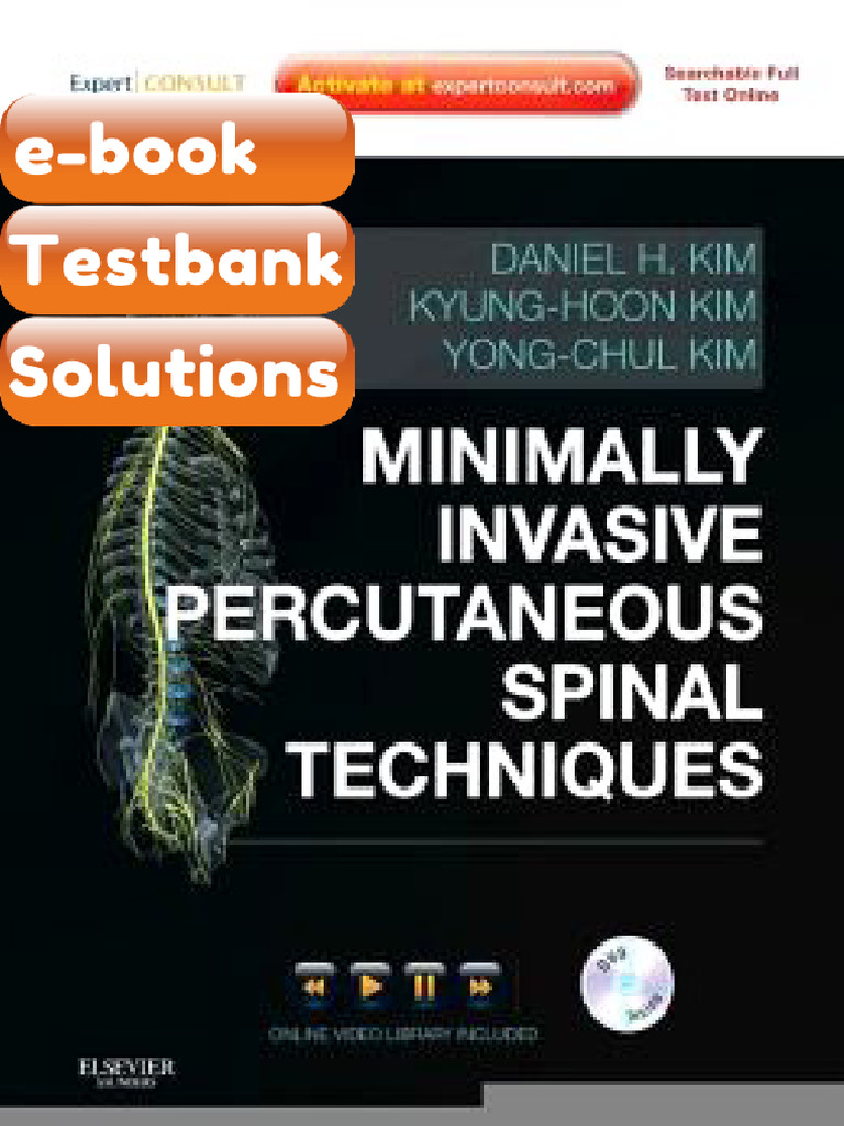 Testbank Minimally Invasive Percutaneous Spinal Techniques Download ...