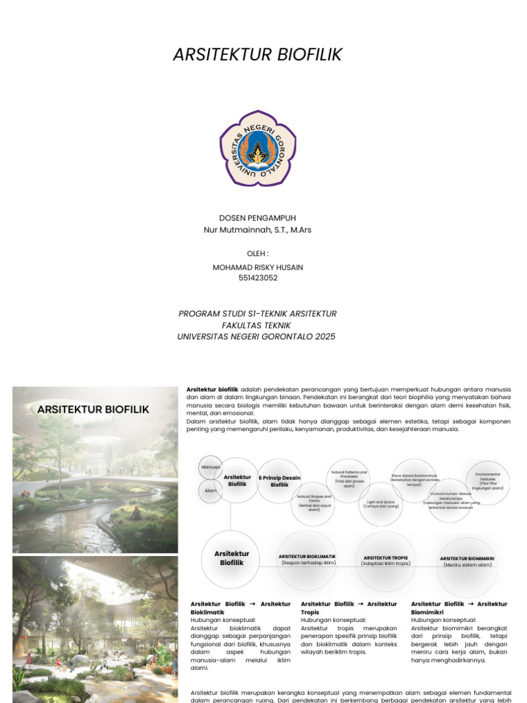 Tugas1 Biofilik 551423052. | PDF