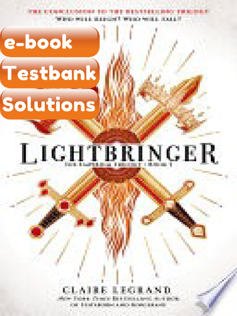 Testbank Lightbringer the Empirium Trilogy Book 3 Legrand Claire Fast ...