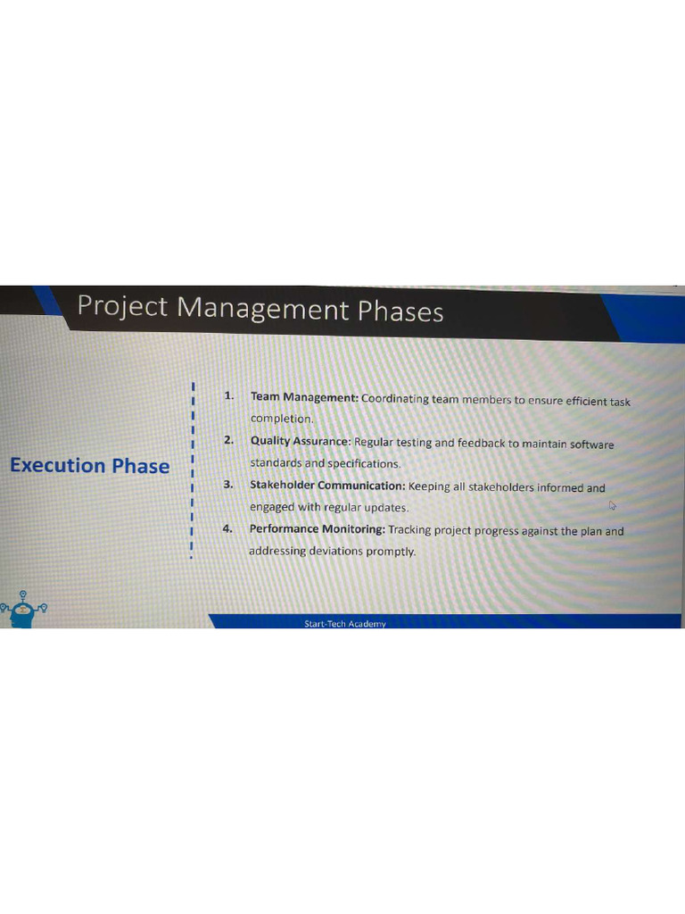 Project Management Execution Phase | PDF