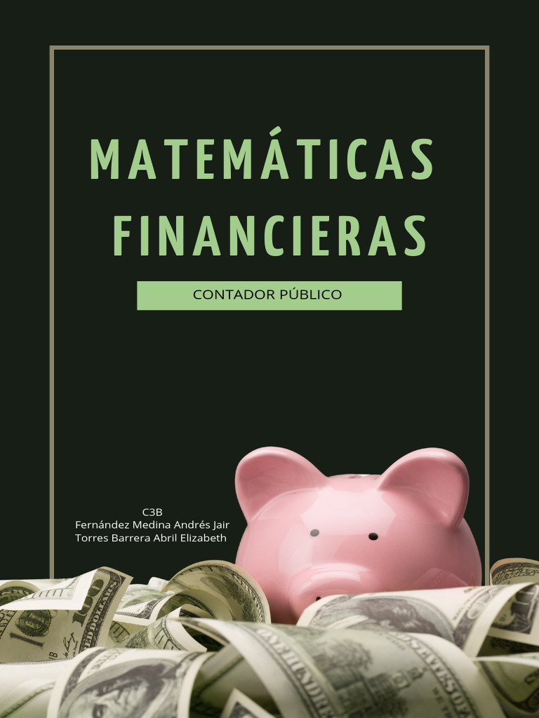 Fundamentos de Matemáticas Financieras | PDF | Interés | Finanzas ...