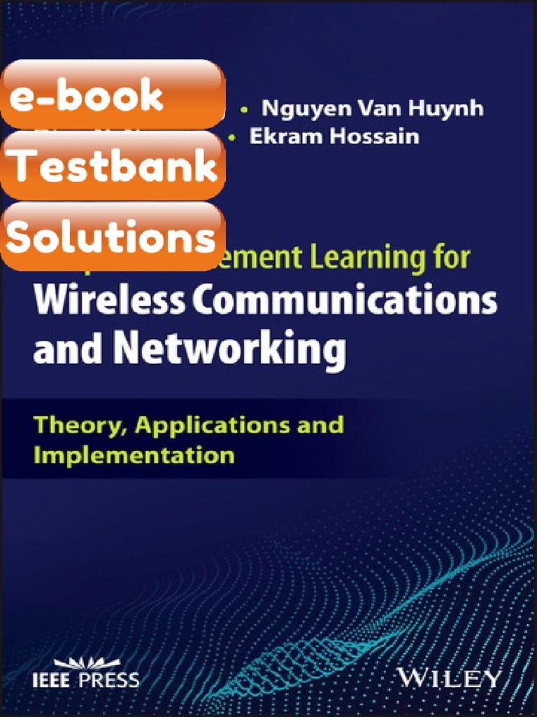 Testbank Deep Reinforcement Learning for Wireless Communications and ...