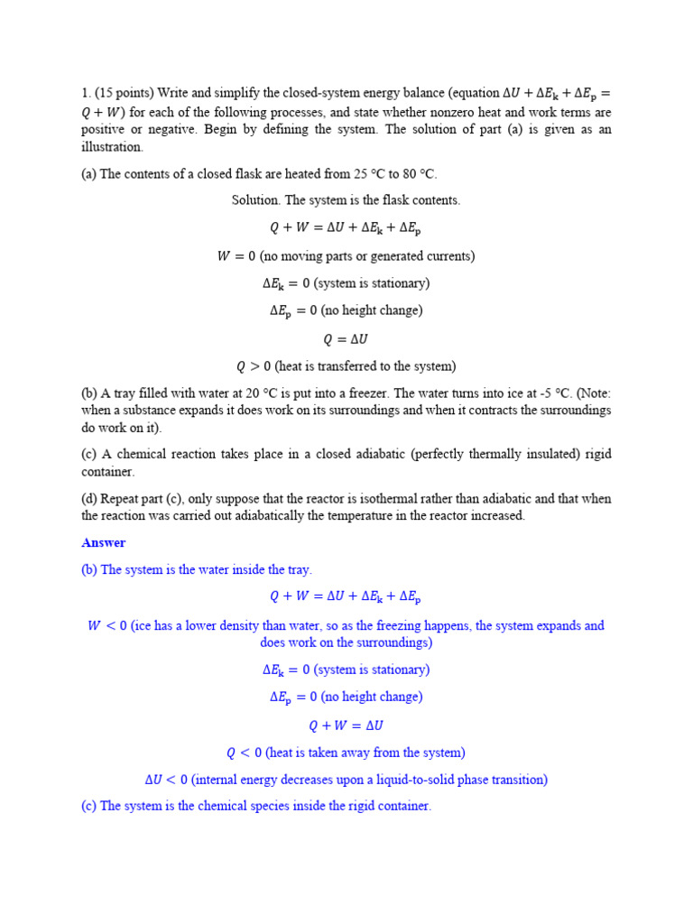 PS 8 Solution | PDF | Steam | Turbine