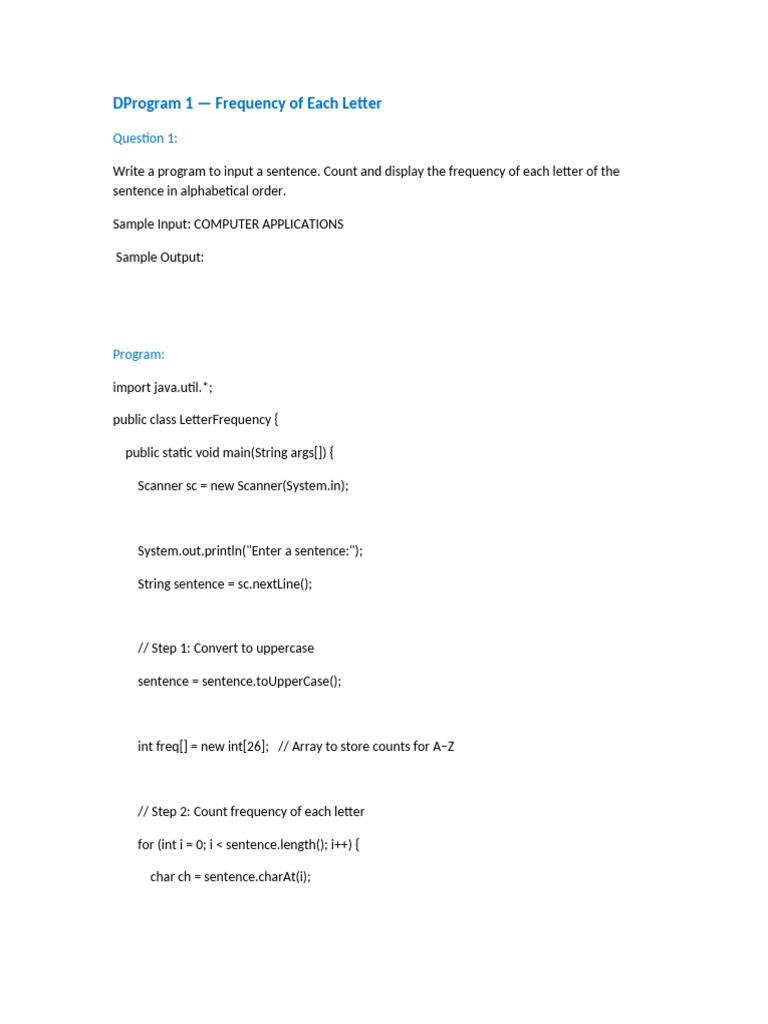 Adithya Prakash Internal Assessment Programs Complete 1 To 40 With ...