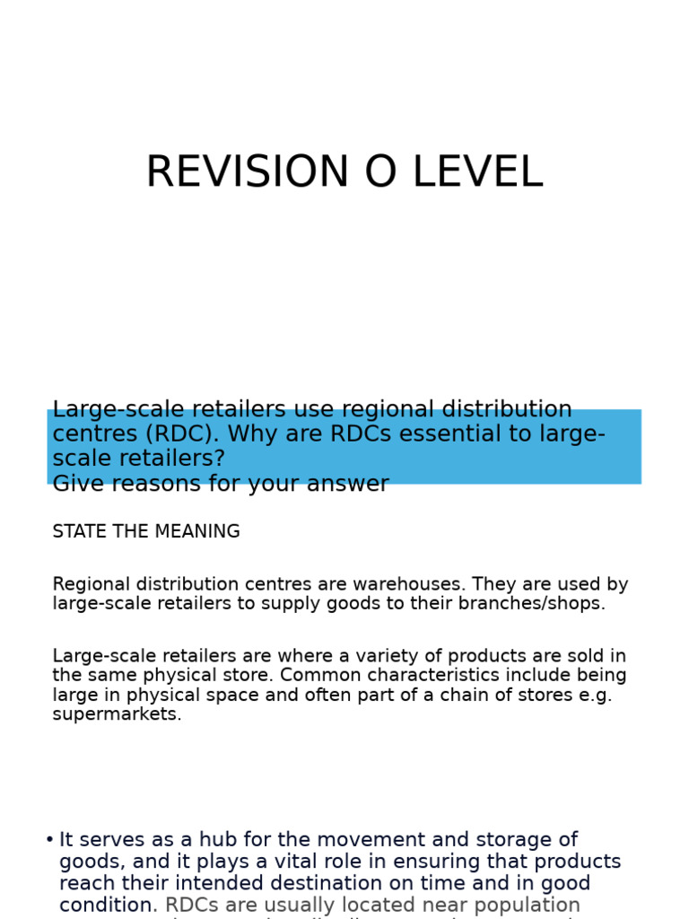 Revision o Level-monday 21 October_060541 | PDF | Franchising | Loans