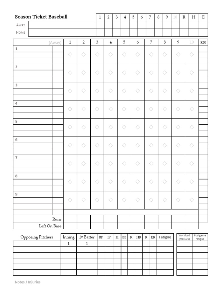 Score Sheet | PDF