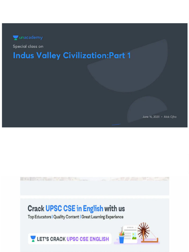 Indus+Valley+Civilization Part+1 | PDF