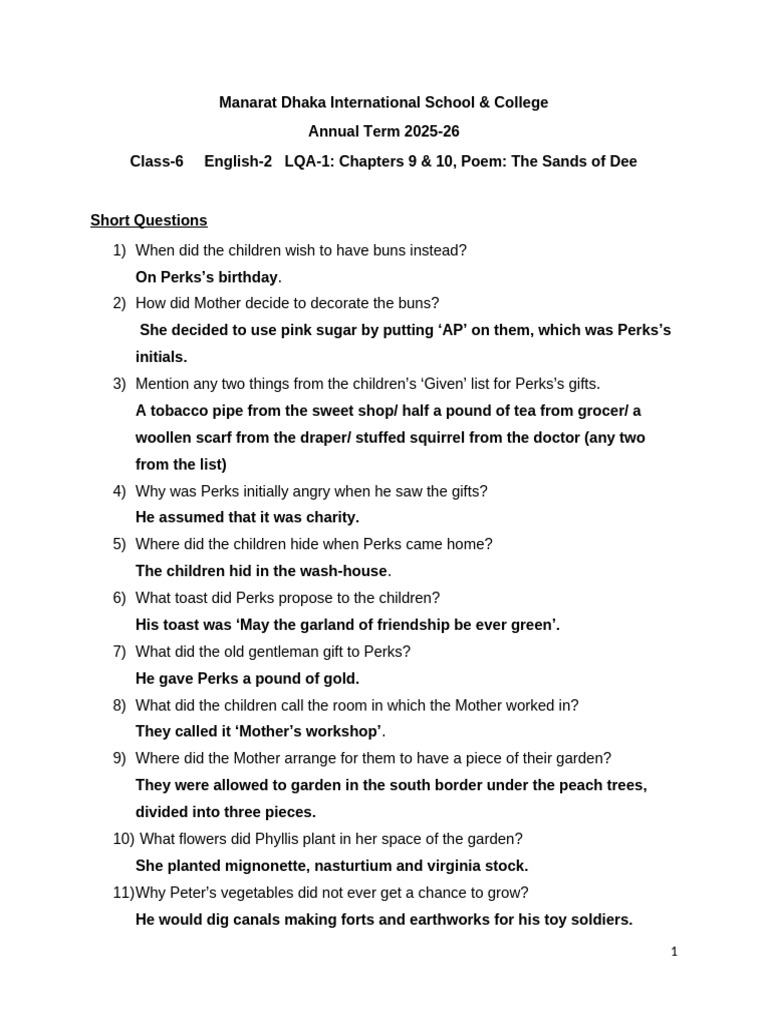6 Eng2 LQA1 | PDF