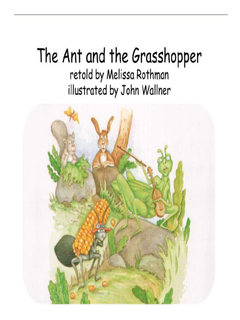 The Ant and The Grasshopper | PDF