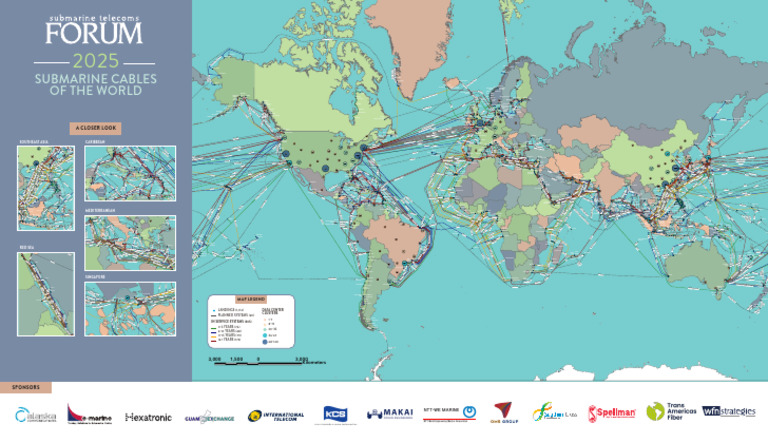 2025 Cable Map - Digital | PDF