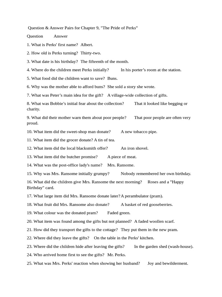 150 Short Question Eng 2 | PDF