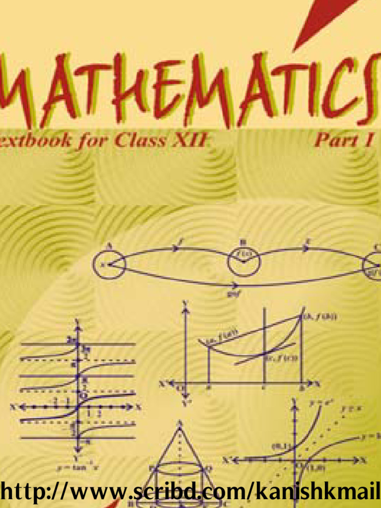 NCERT Mathematic Class XII Book Part I | PDF | Function (Mathematics ...