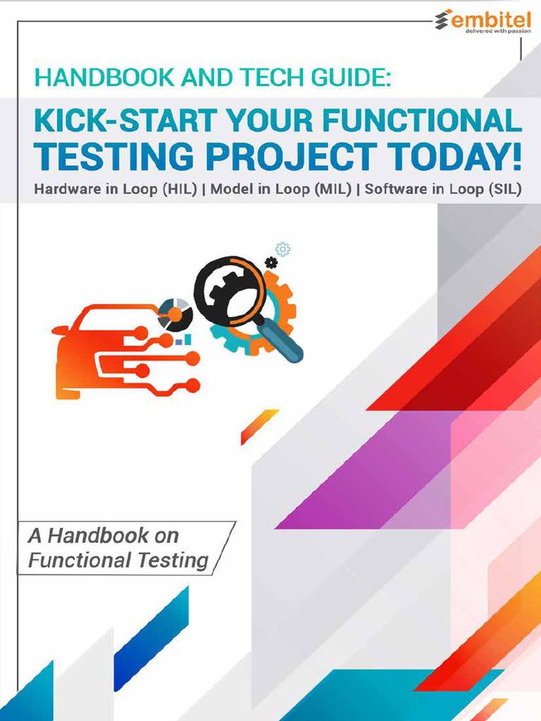 Handbook On ECU Testing 1713580663 | PDF