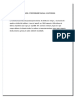 Opinion Del Estado de La Economia Ecuatoriana