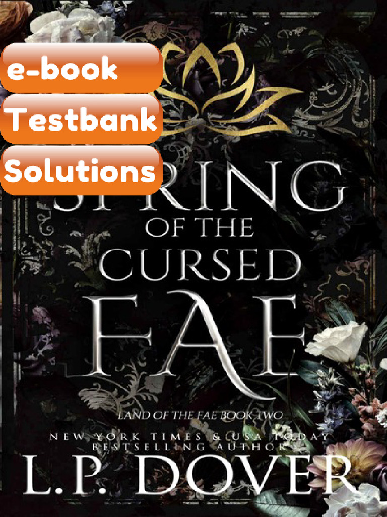 Testbank Spring of the Cursed Fae Land of the Fae Book 2 Download | PDF