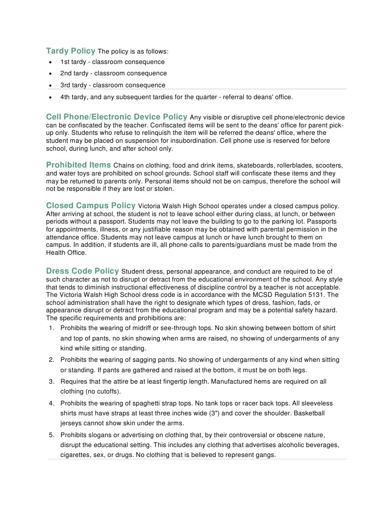 Policies | PDF | Trousers | Clothing
