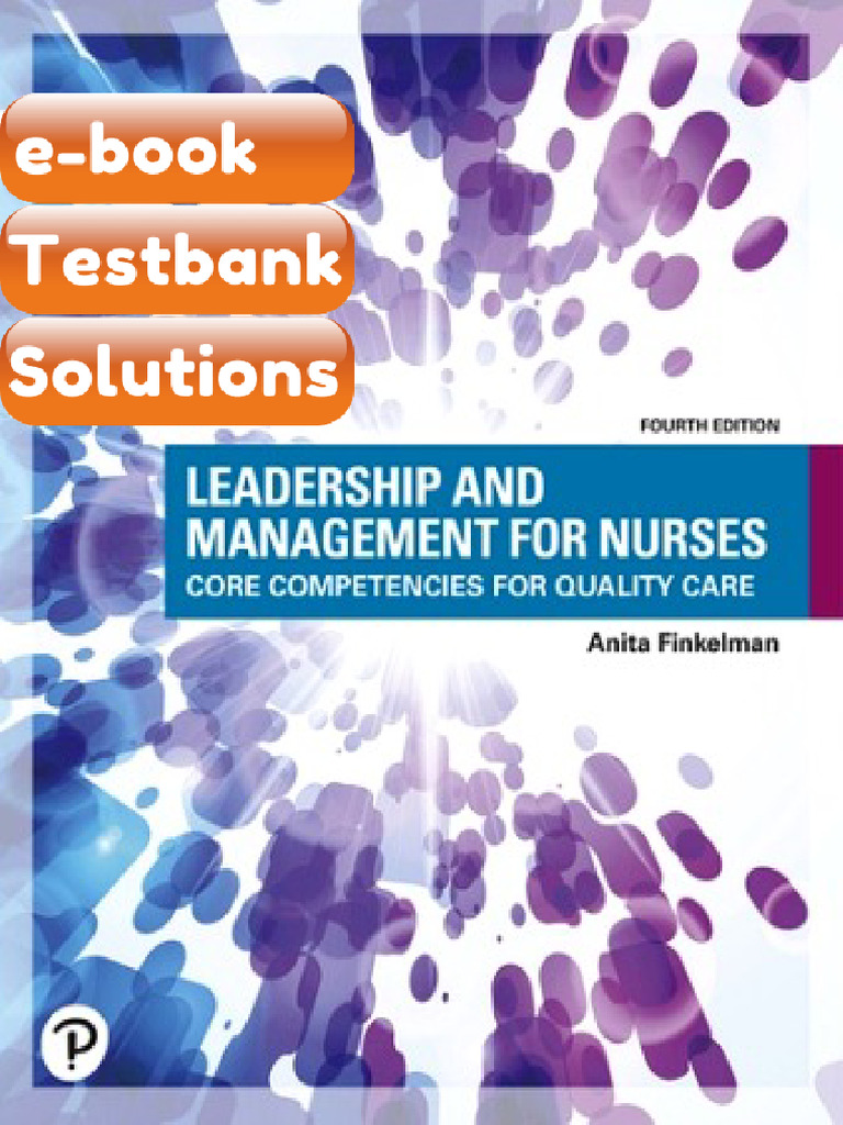 Testbank Leadership and Management for Nurses Core Competencies for ...