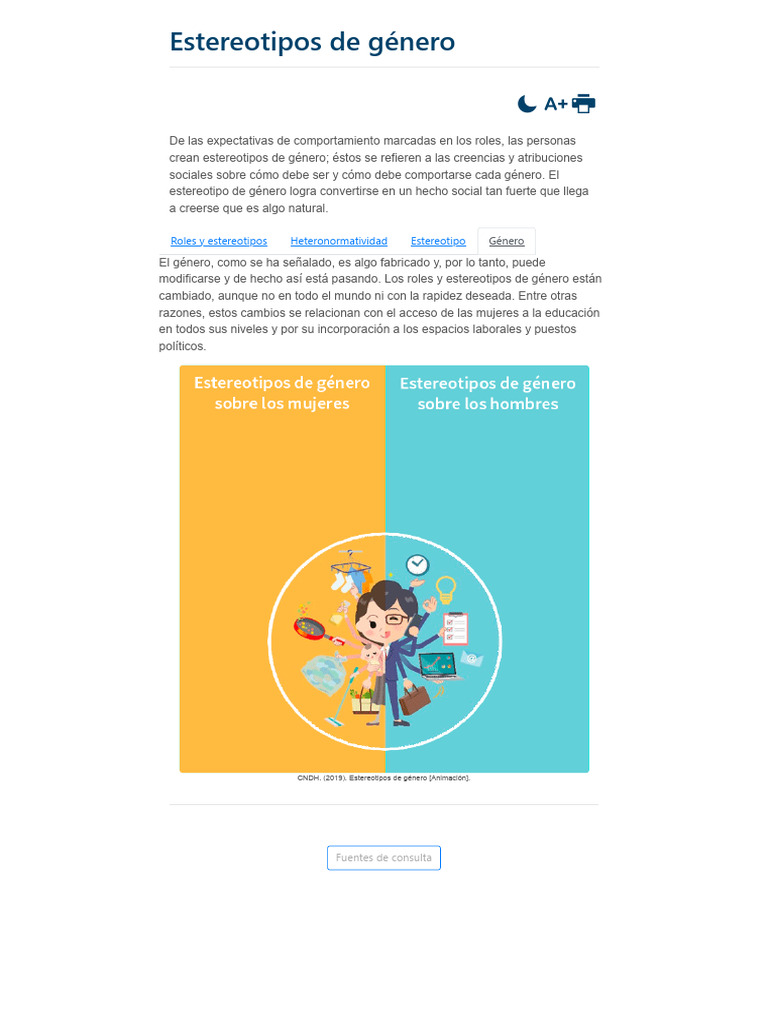 Estereotipos de Género 4 | PDF