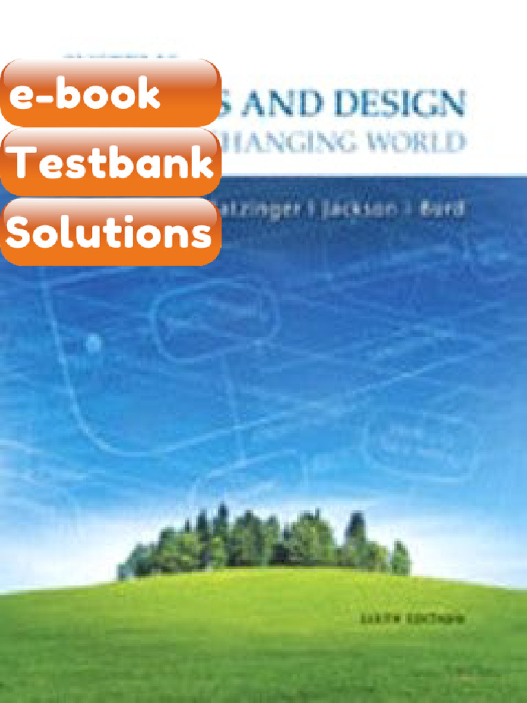 Testbank Systems Analysis and Design in A Changing World 6th Edition ...