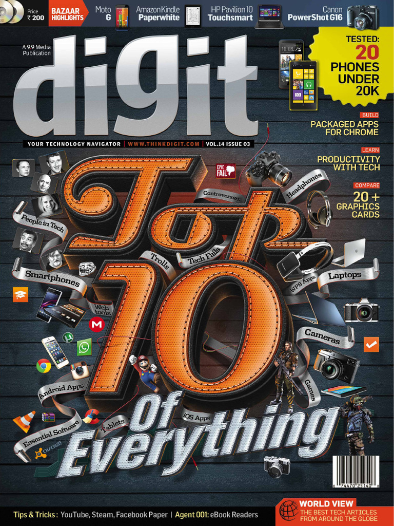 Digit Vol 14 Issue 03 March 2014 | PDF | Mobile Computers | Mobile Phones