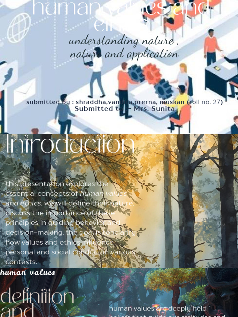 Human Ethics and Values | PDF | Value (Ethics) | Integrity