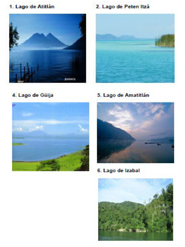 Rios y Lagos, y Lagunas | PDF