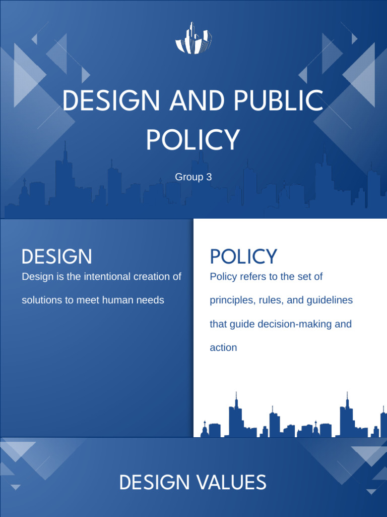 2 Design and Public Policy | PDF | Policy | Sustainability